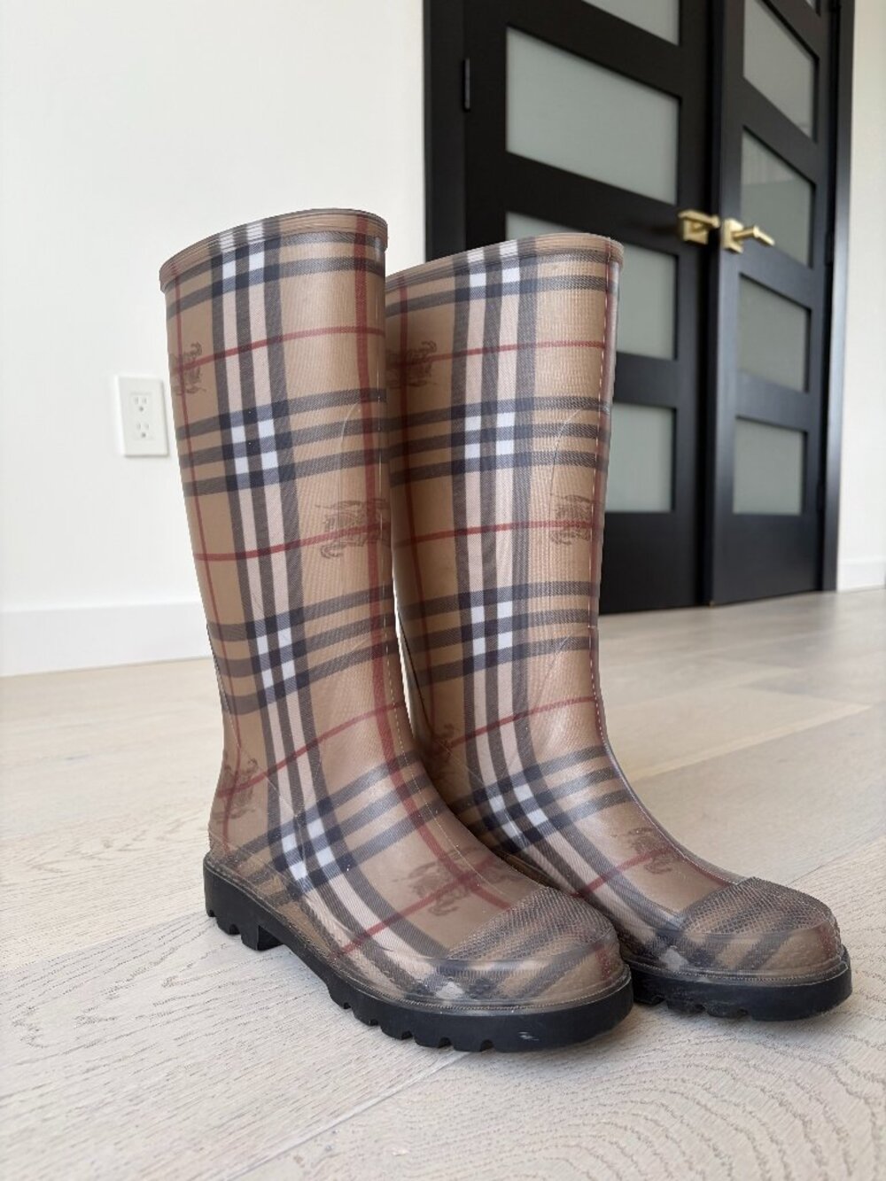 Burberry Rubber Rain Boots